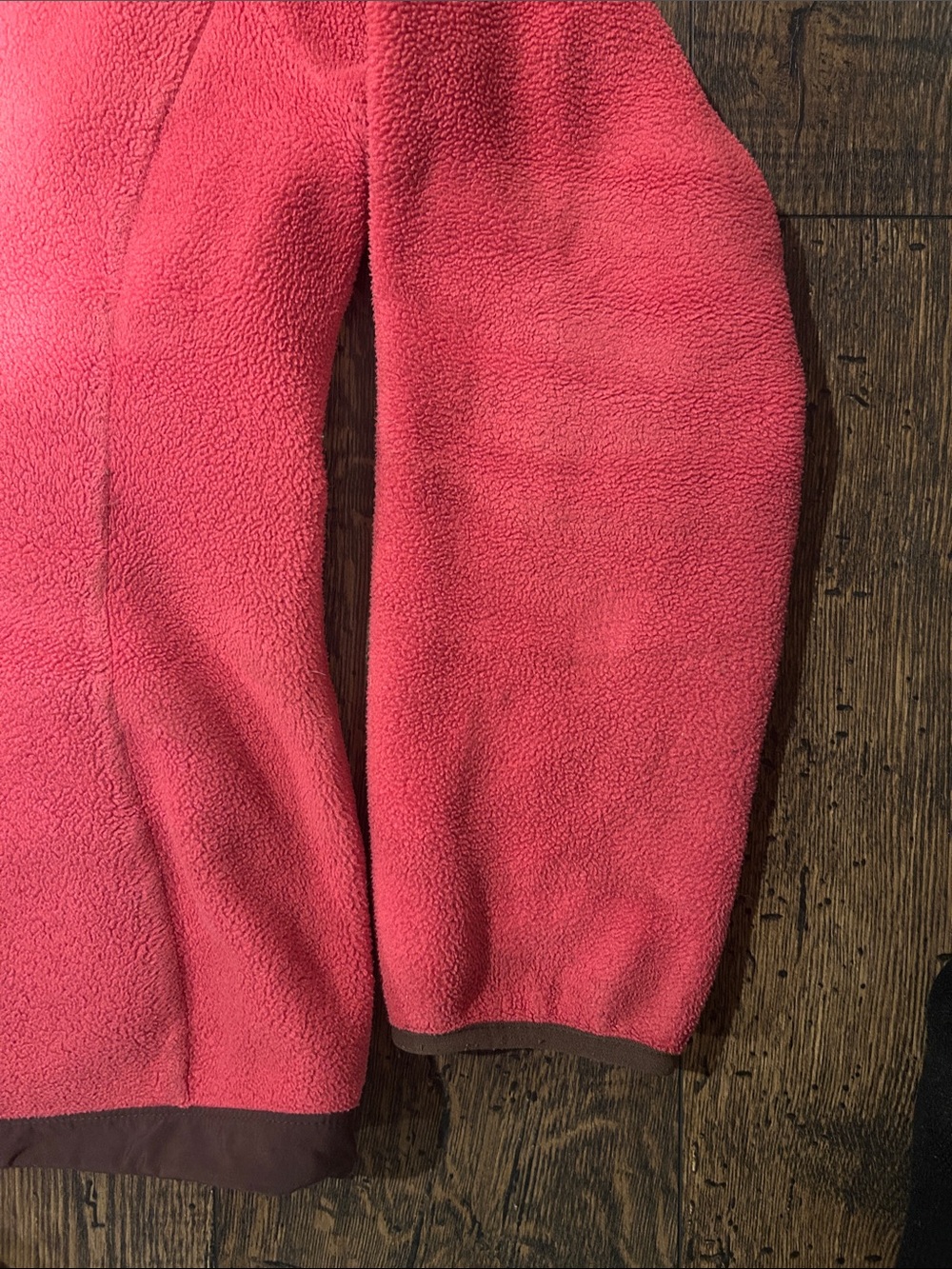 The North Face Pink and Brown Denali Fleece Zip-Up - Picture 4 of 8